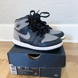 Jordan 1 Retro High Shadow Toddler Size 9